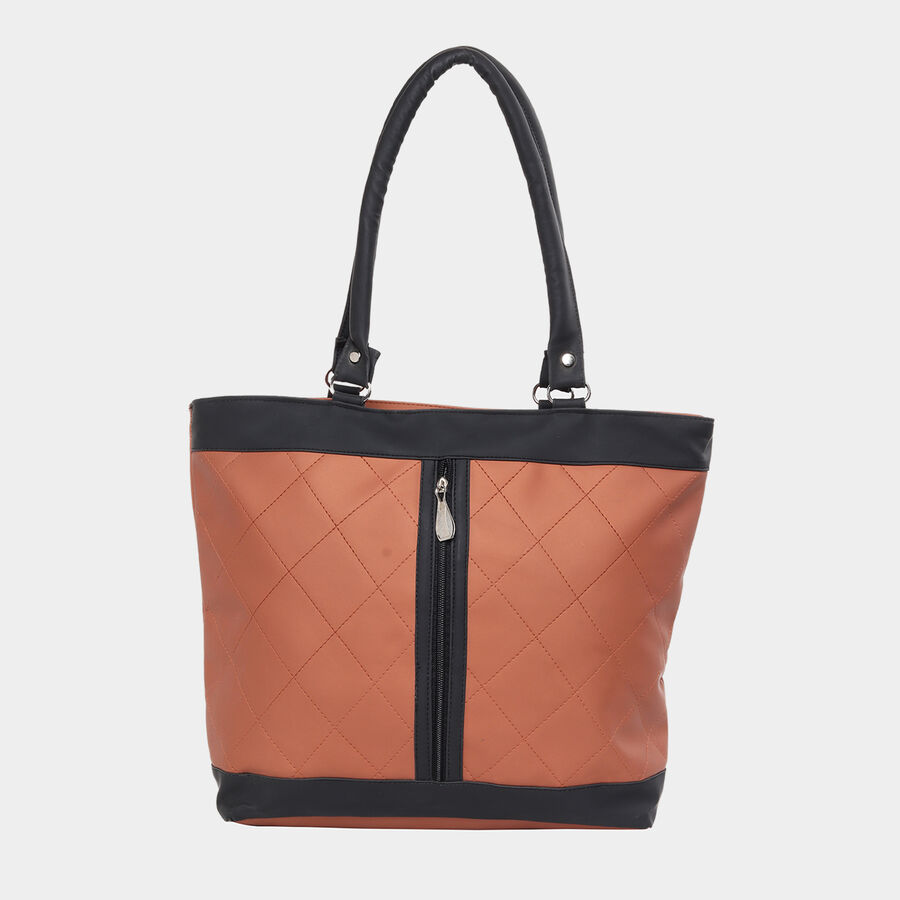 Women's Polyurethane Tote Bag, Medium Size, , large image number null