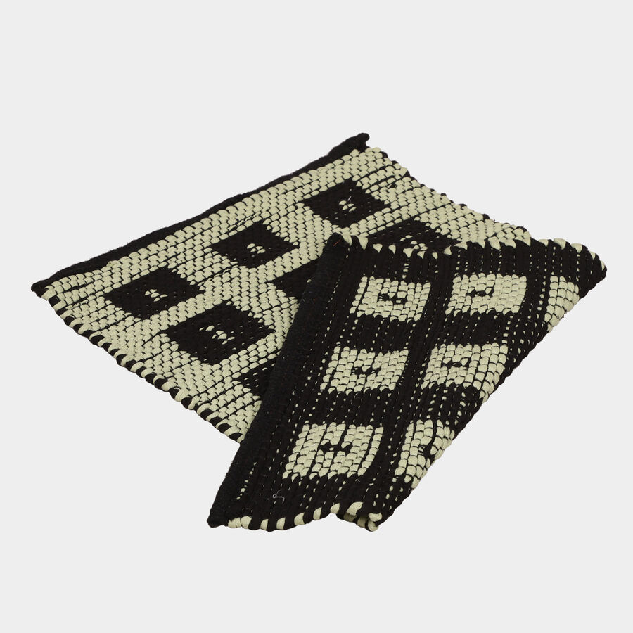 Black Polyester Cotton Mat, , large image number null
