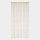 Cream Microfiber Tieback Rope, , small image number null