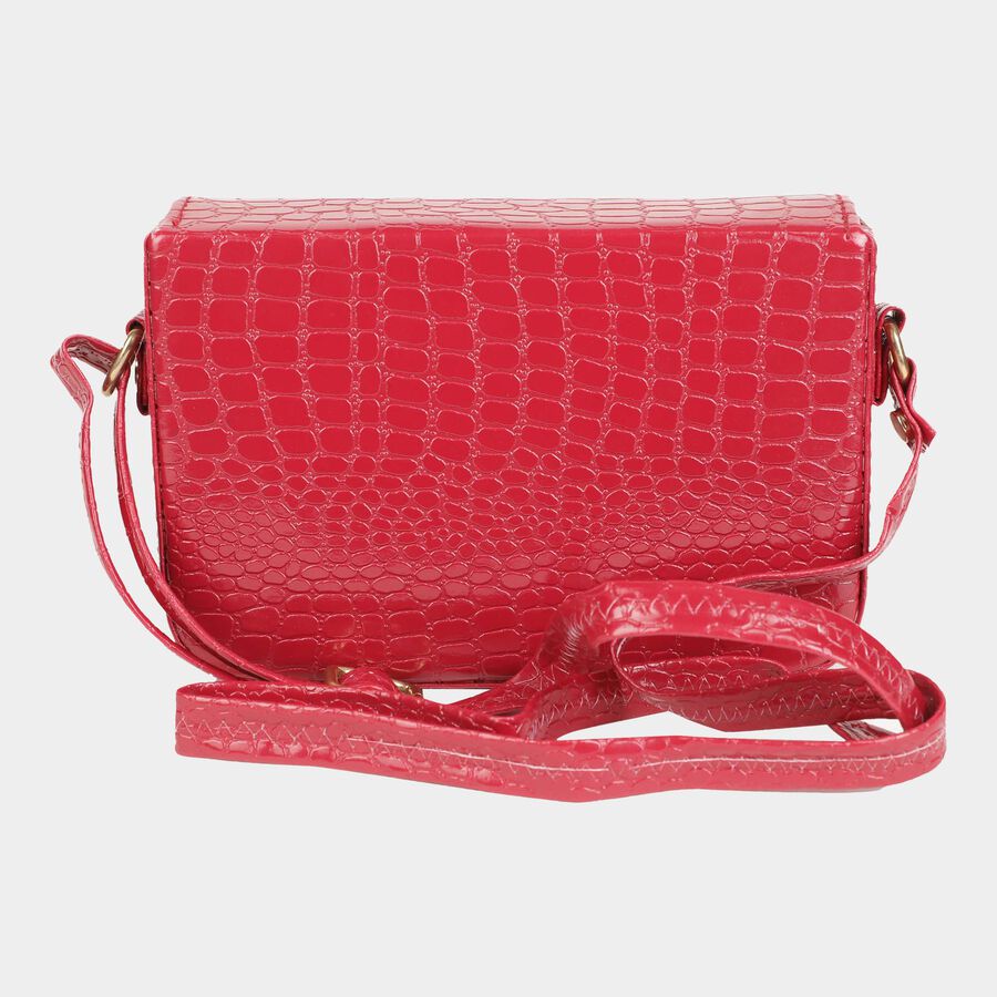 Women's Polyurethane Envelope Sling Bag, , large image number null