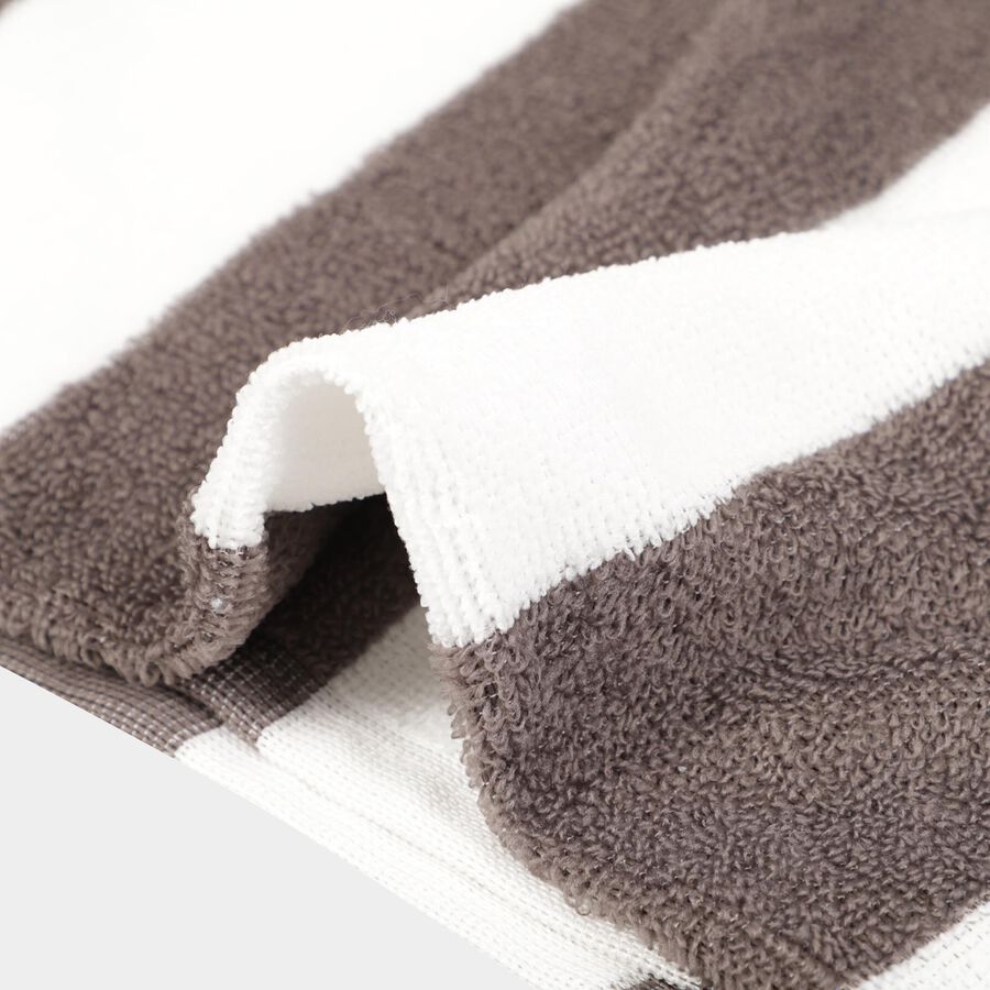 180 GSM Grey Cotton Blend Bath Towel, , large image number null