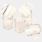 200 ml Glass Coffee Mug, Set of 6, , small image number null