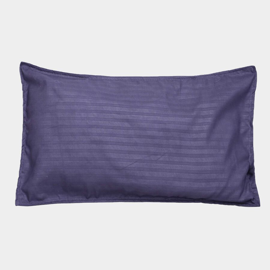 Blue Cotton Pillow Cover Set of 2, , large image number null