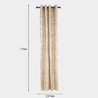 7ft. Cream Microfiber Door Curtain, , small image number null