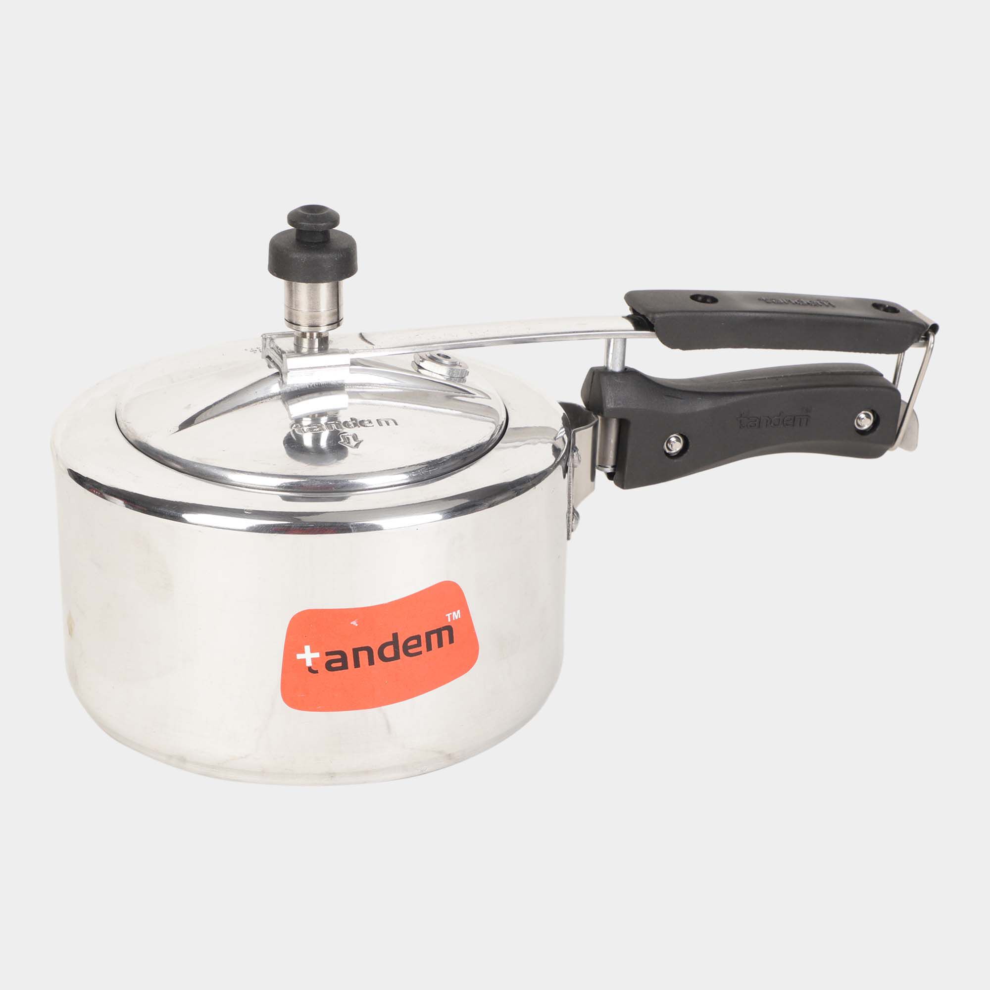 Tandem 2 L Induction Pressure Cooker Aluminium Vishal Mega Mart India