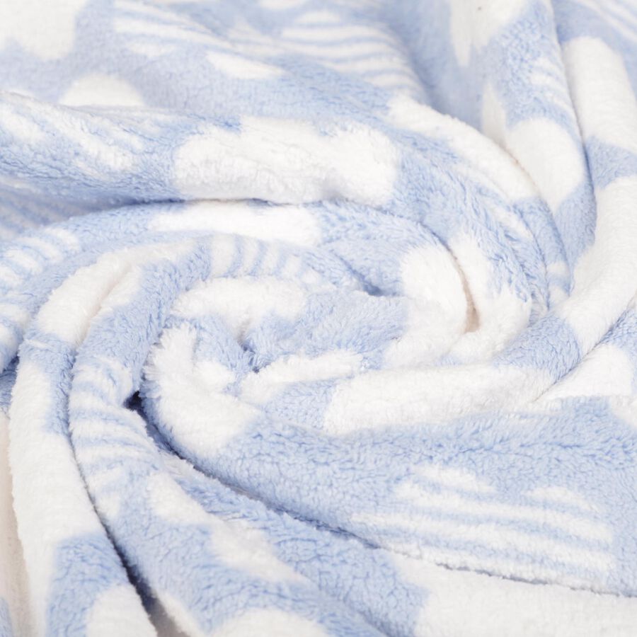 280 GSM Blue Microfiber Baby Towel, , large image number null
