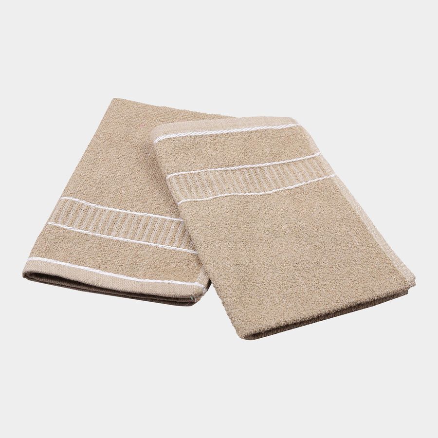 200 GSM Beige Cotton Hand Towel, , large image number null