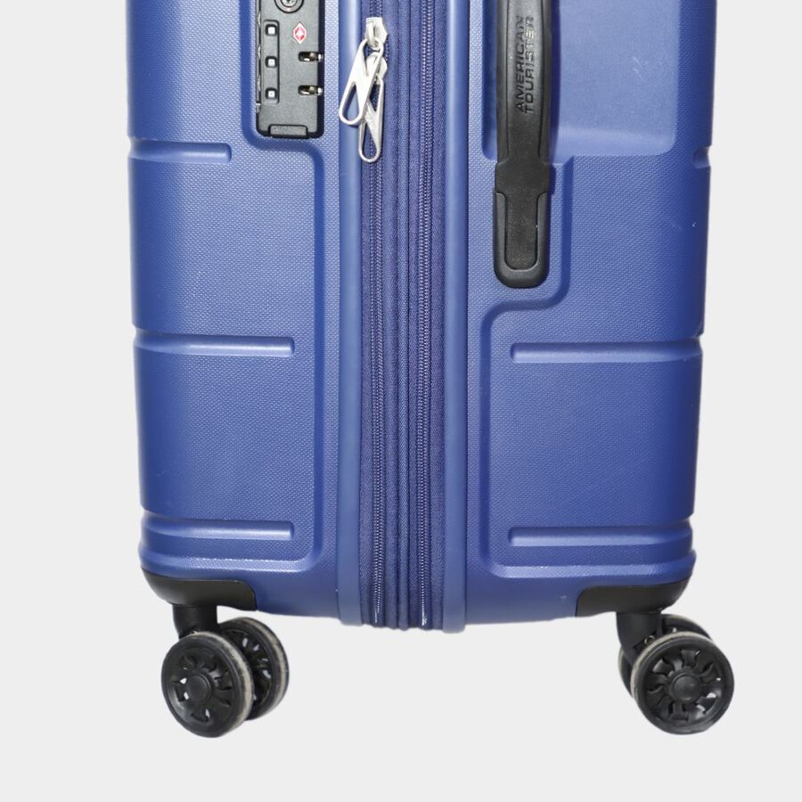 8-Wheel Dark Blue PVC Matee Hard Case Trolley, Medium, , large image number null