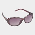 Women's Plastic Gradient Oval Sunglasses, , small image number null