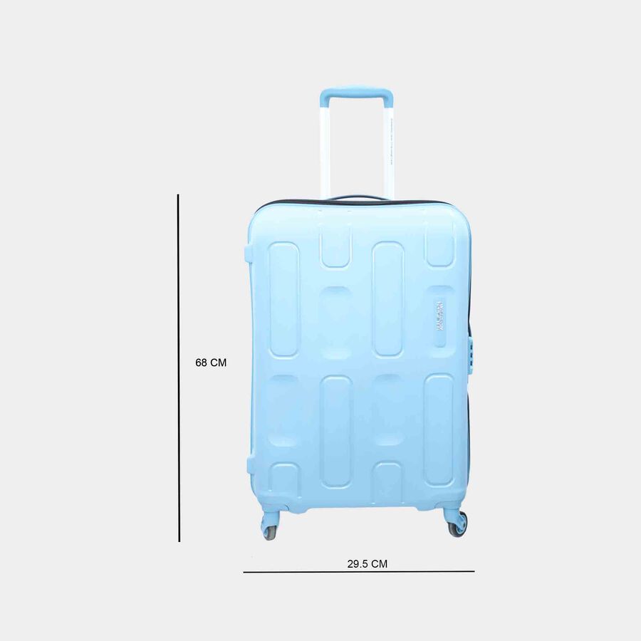 1 Pc. 4-Wheel PVC Matee Hard Case Trolley, Medium, , large image number null