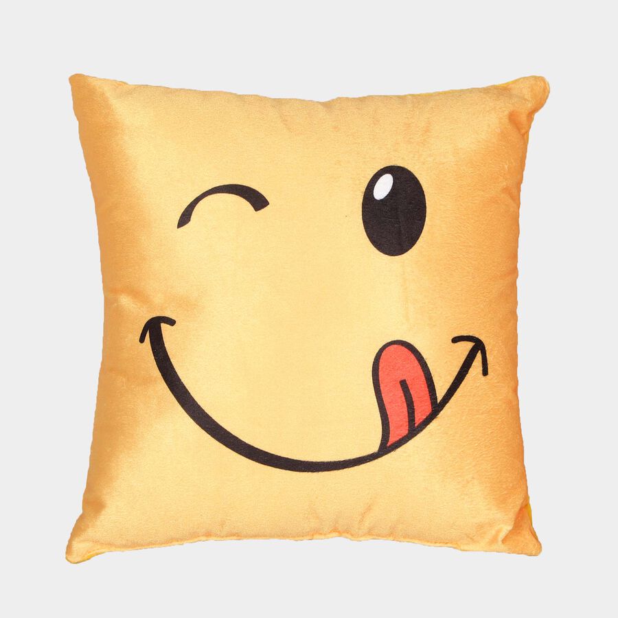 Yellow Microfiber Cushion, , large image number null