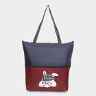 Women's Blue Fabric-Nylon Tote Bag, , small image number null