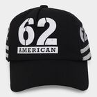 Kid's Black Fabric Cap, , small