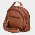 Women Plain Tan Sling Bag, , small image number null