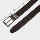 Men's Black PU Belt, , small