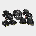 Roller Skates Combo Set With Helmet, Knee Guard, Elbow Guard + Skates, , small image number null