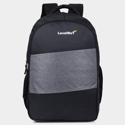 Black Polyester Backpack,50L (Approx)