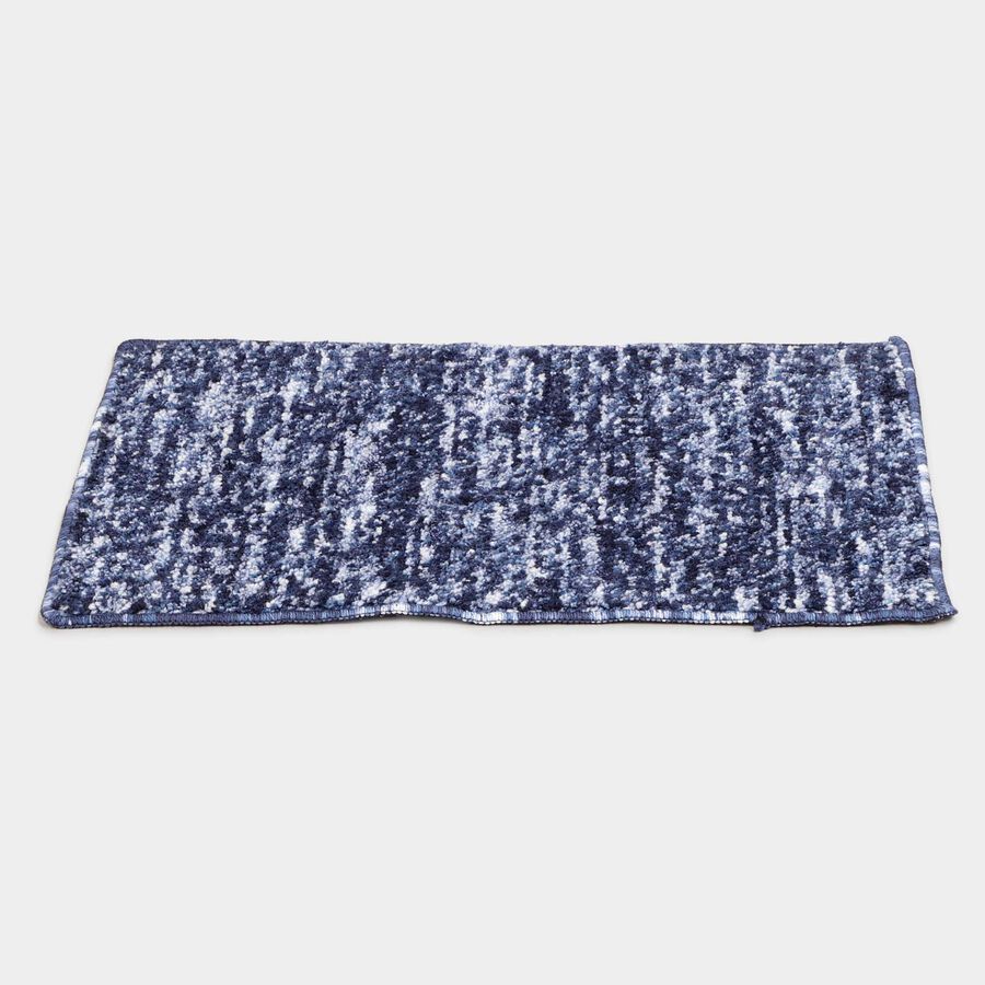 Anti-Skid Blue Polyester Door Mat, , large image number null