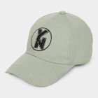 Men's Light Green Fabric Cap, , small image number null