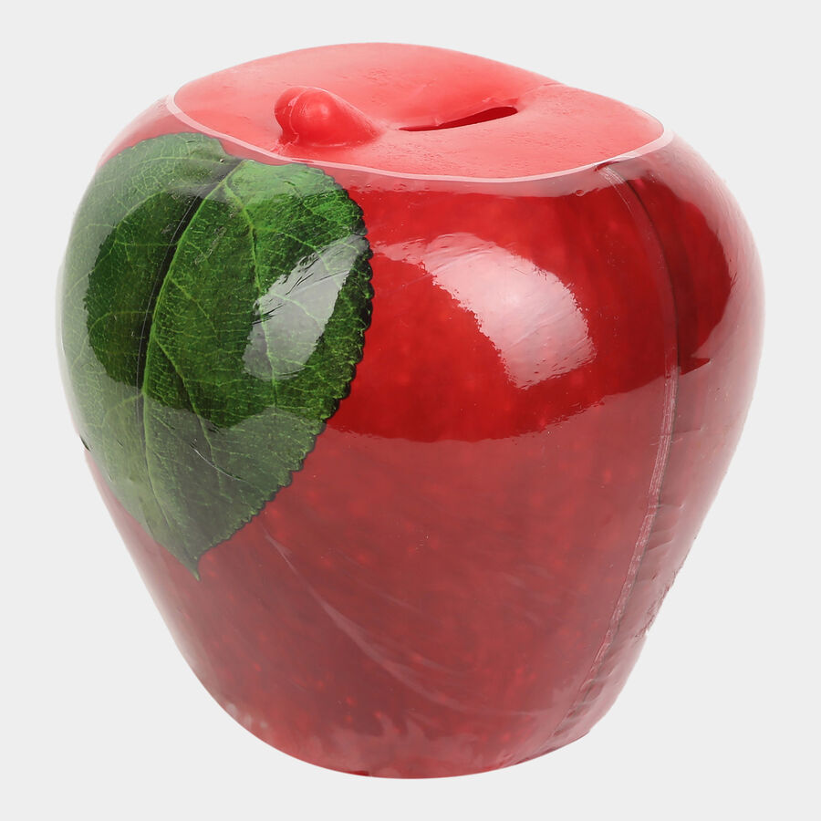 1 Pc. Plastic Apple Shape Coin Bank, , large image number null