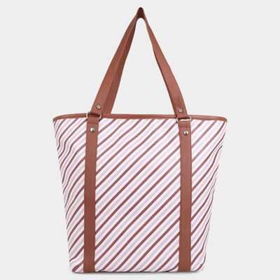 Women's Tan Polyurethane Hand Bag