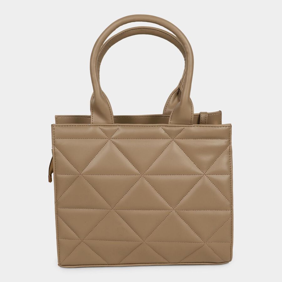 महिलाओं के 2 कम्पार्टमेंट पॉलीयूरेथेन टोट बैग, , large image number null