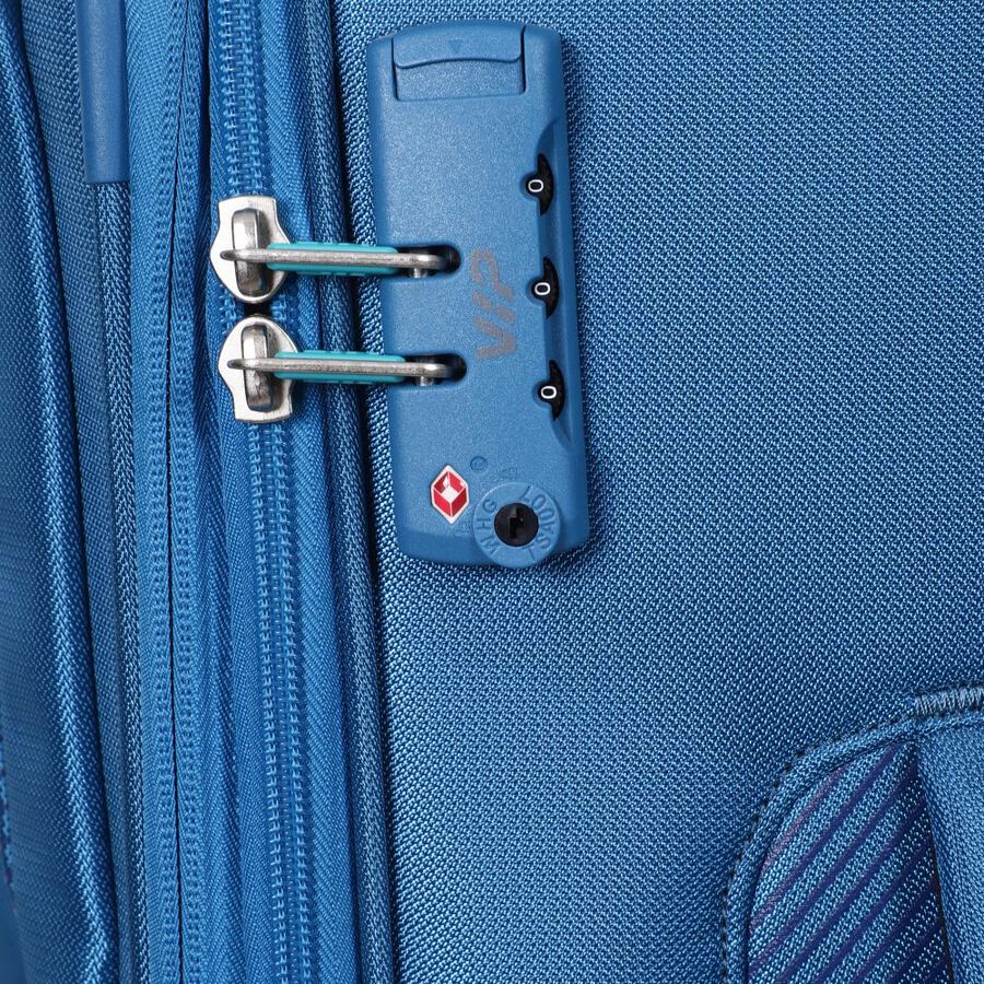 1 Pc 8-Wheel Polyester Soft Case Trolley, Medium, , large image number null
