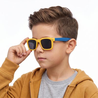 Kid's Brown Plastic Sunglasses