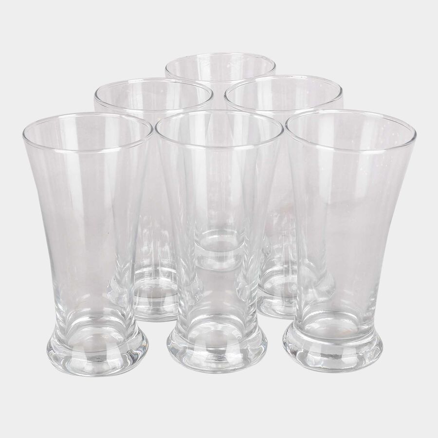 Round Glass Set Of 6 Tumbler, , large image number null