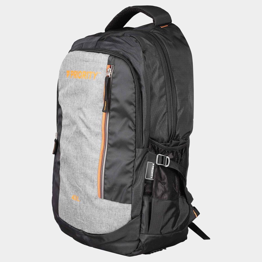 58 cm Polyester Trekking Bag, Black, , large image number null