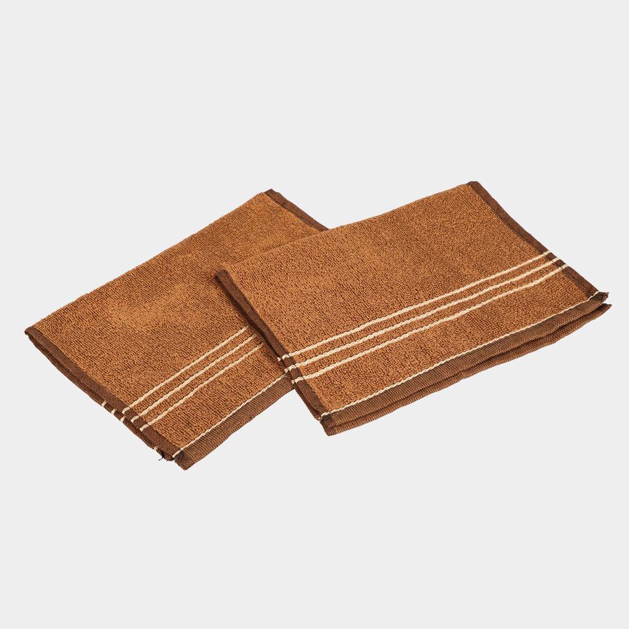 220 GSM Brown Microfiber Hand Towel, , large image number null