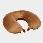 Brown Memory Foam Neck Pillow, , small image number null