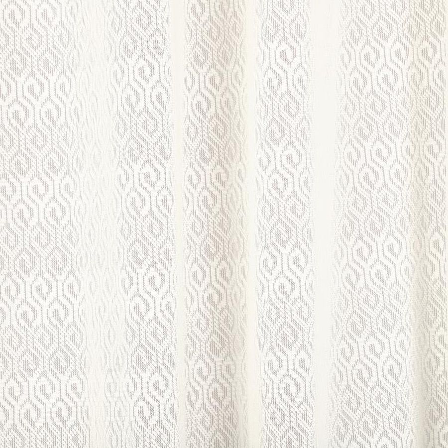 9ft. White Microfiber Long Door Curtain, , large image number null