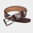 Men's Leather Casual Belt, Size 36, Smooth/Plain, , small image number null