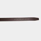 Men's Brown Leather Formal Belt, , small image number null