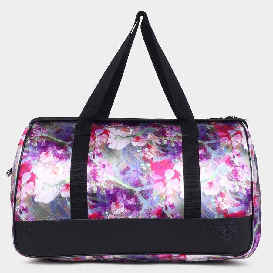 Multicolor Polyester Duffle Bag, , large image number null