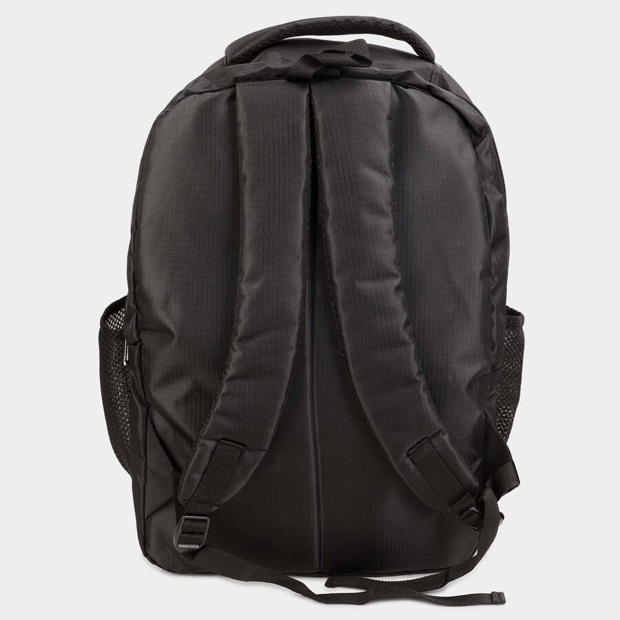 Black Polyester Backpack, 24 L(Approx), , large image number null