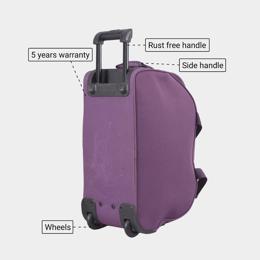 Polyester 2-Wheel Duffle Trolley Medium (55 cm), , large image number null
