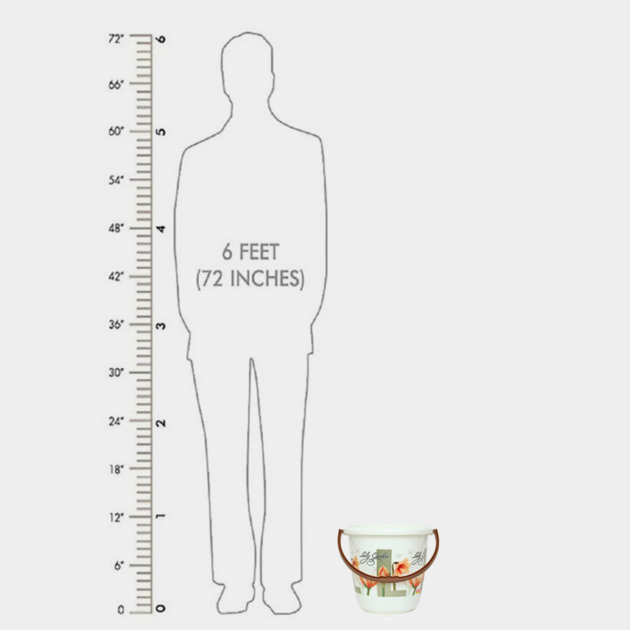 5 L Plastic Bucket, , large image number null