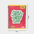 280 Pages A4 Spiral Unruled Notebook, , small image number null