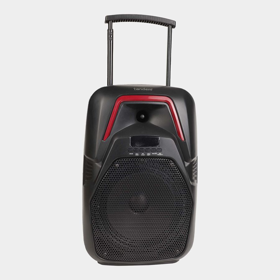Plastic Speaker, 300 mm X 245 mm X 455 mm, 2000 mAH X2, 40 W RMS, , large image number null