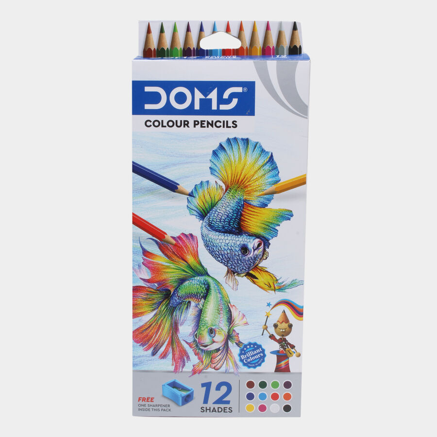Colour Pencil 12 Shades, , large image number null