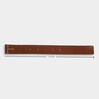 Men's Tan Leather Casual Belt, , small image number null