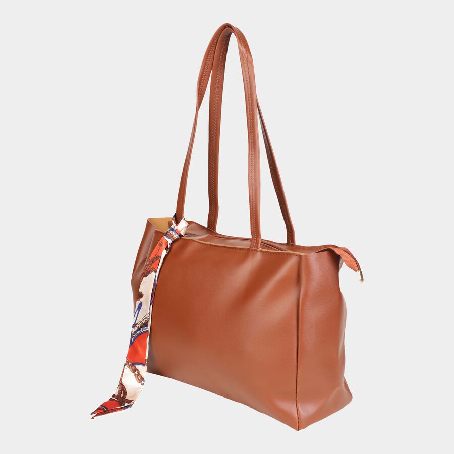 Women's Polyurethane Tote Bag, Medium Size, , large image number null