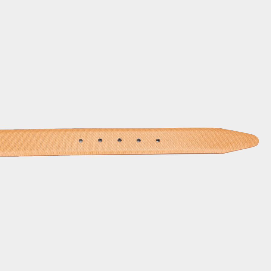 Men's Polyurethane Casual Belt, Size 36, Textured, , large image number null