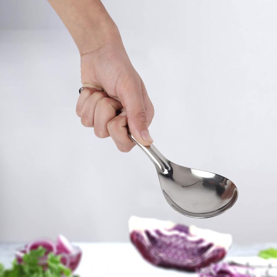 Stainless Steel Serving Spoon, , large image number null