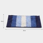 Anti-Skid Blue Polyester Door Mat, , small