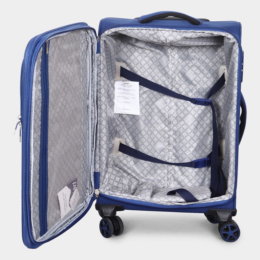8-Wheel Polyester Soft Case Trolley, Small, , large image number null
