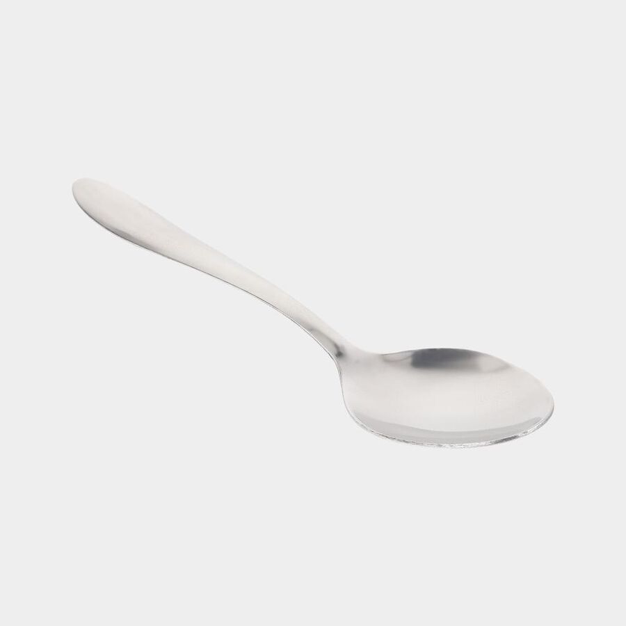 Set of 4 Stainless Steel Baby Spoons, , large image number null