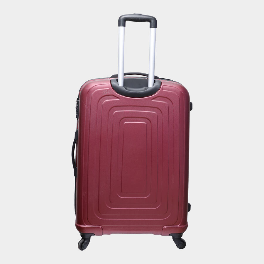4-Wheel Wine Polycarbonate Hard Case Trolley, Large, , large image number null